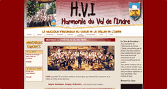 Desktop Screenshot of harmonie-val-indre.com