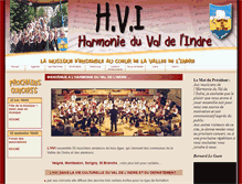 Tablet Screenshot of harmonie-val-indre.com